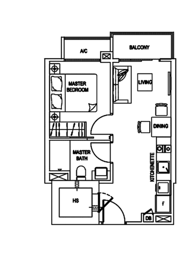 Ocean Front Suites - Floor Plan