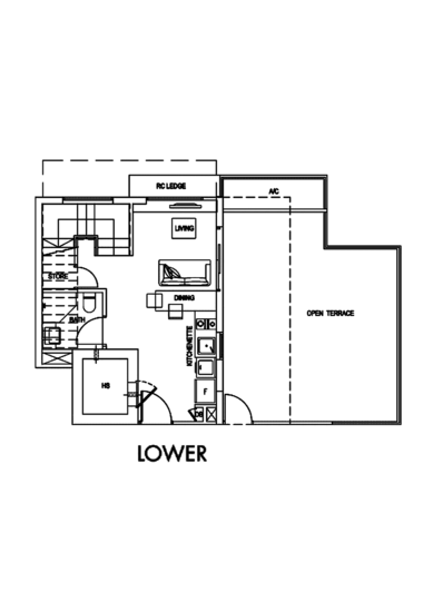 Ocean Front Suites - Floor Plan