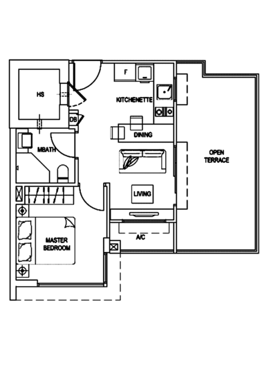 Ocean Front Suites - Floor Plan