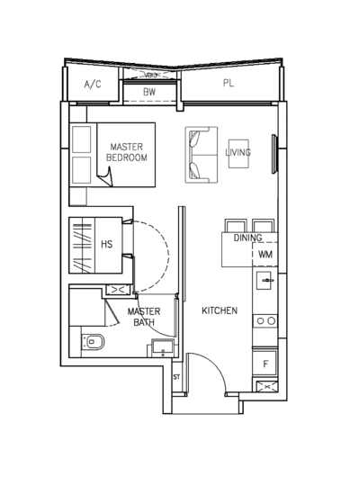 RiverBay - Floor Plan