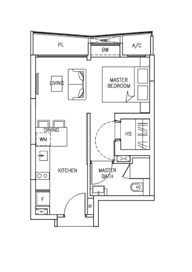 RiverBay - Floor Plan