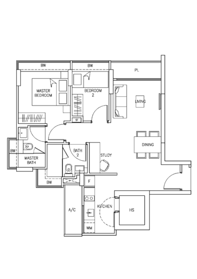 RiverBay - Floor Plan