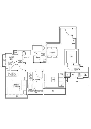 RiverBay - Floor Plan