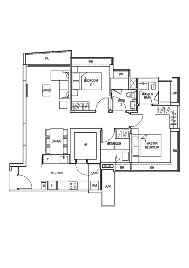 RiverBay - Floor Plan