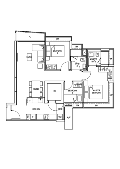 RiverBay - Floor Plan