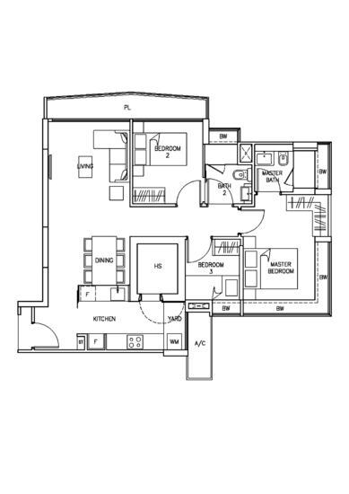 RiverBay - Floor Plan