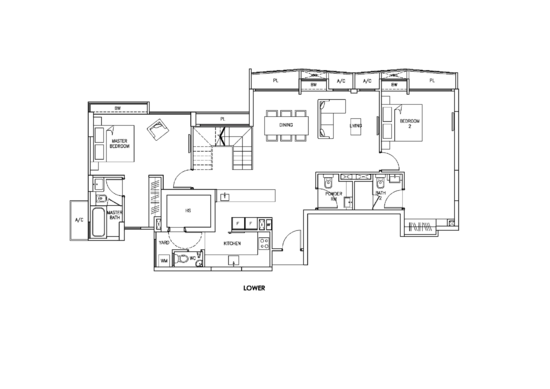 RiverBay - Floor Plan