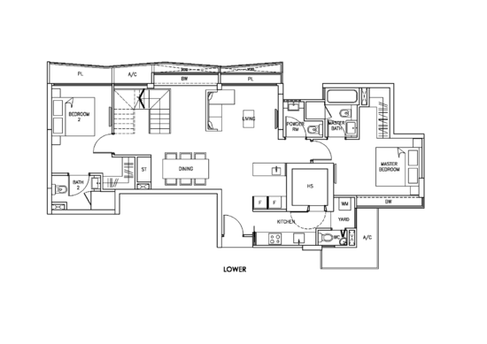 RiverBay - Floor Plan