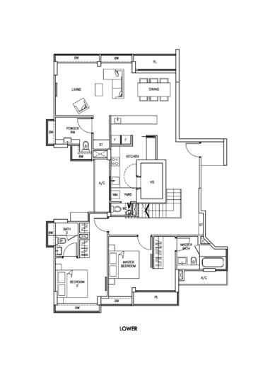 RiverBay - Floor Plan