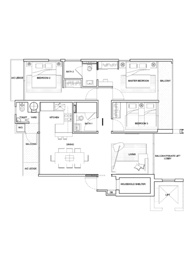 Mayfair Residences - Floor Plan