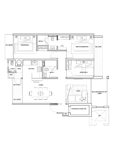 Mayfair Residences - Floor Plan