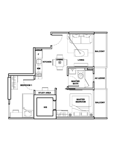 Garden Park Residences - Floor Plan