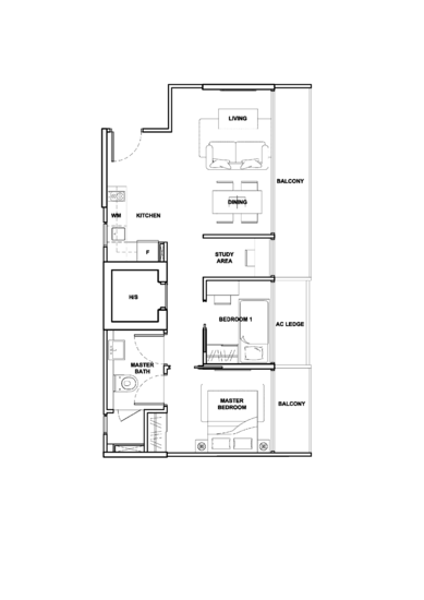 Garden Park Residences - Floor Plan