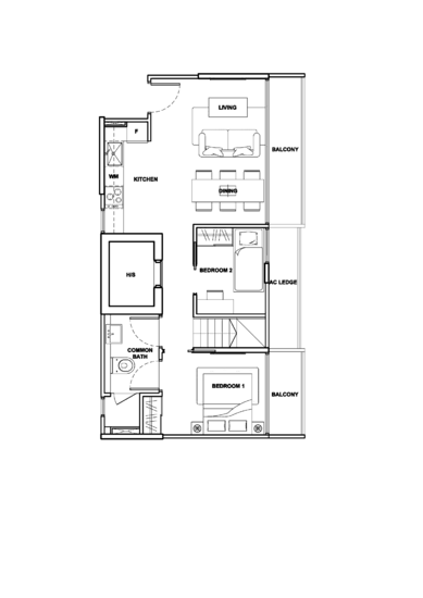 Garden Park Residences - Floor Plan