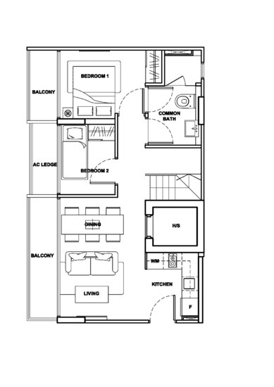 Garden Park Residences - Floor Plan