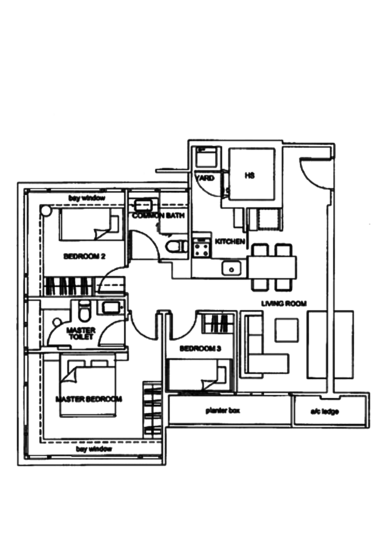 Dunman Regency - Floor Plan