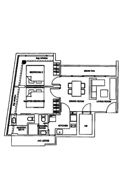 Dunman Regency - Floor Plan