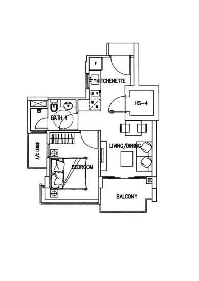 Cosmo Loft - Floor Plan