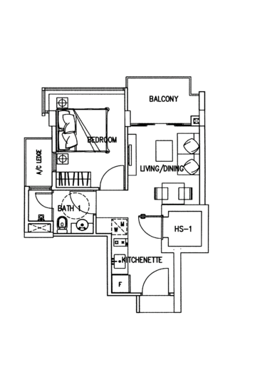 Cosmo Loft - Floor Plan