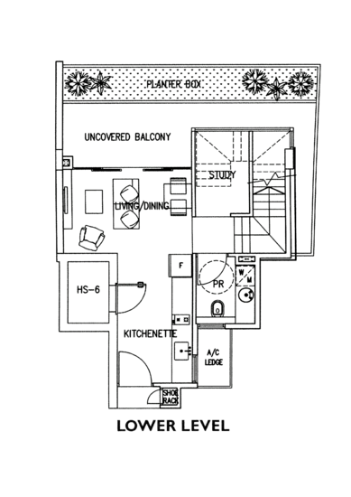 Cosmo Loft - Floor Plan
