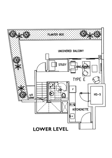 Cosmo Loft - Floor Plan