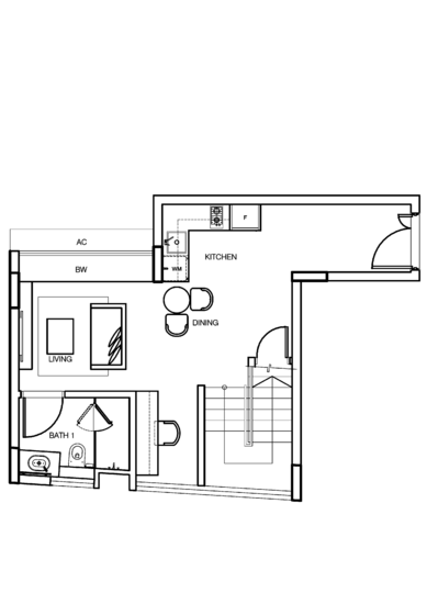 The Red House - Floor Plan