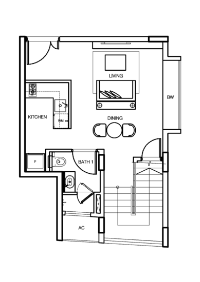 The Red House - Floor Plan