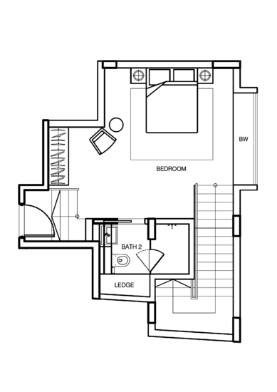 The Red House - Floor Plan