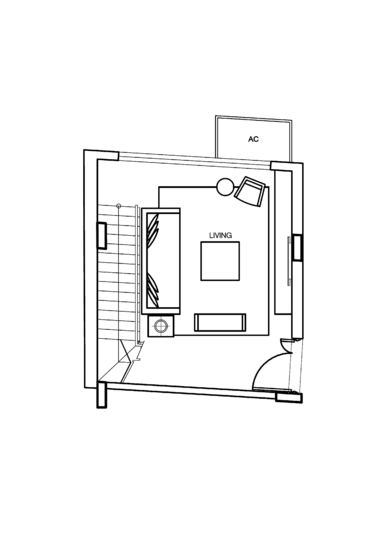 The Red House - Floor Plan