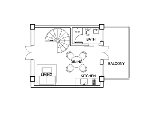 The Red House - Floor Plan