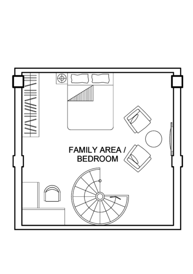 The Red House - Floor Plan
