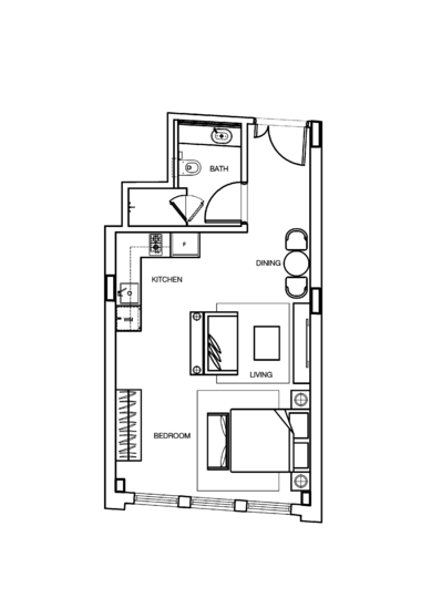 The Red House - Floor Plan