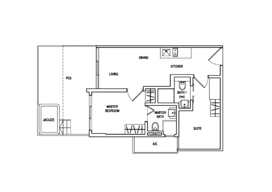 LIV on Sophia - Floor Plan