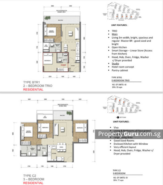 North Park Residences 15 Yishun Central 1 3 Bedrooms 1131 Sqft